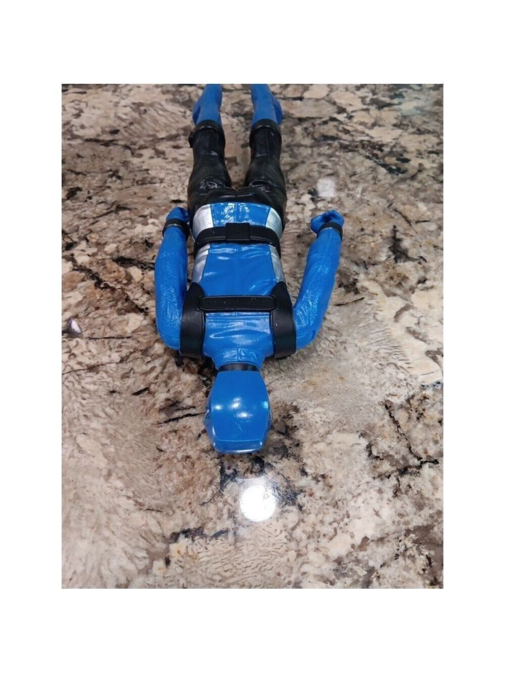2018 Power Rangers 12" Lighting Collection Beast Morphers Blue Ranger Large - Picture 11 of 15